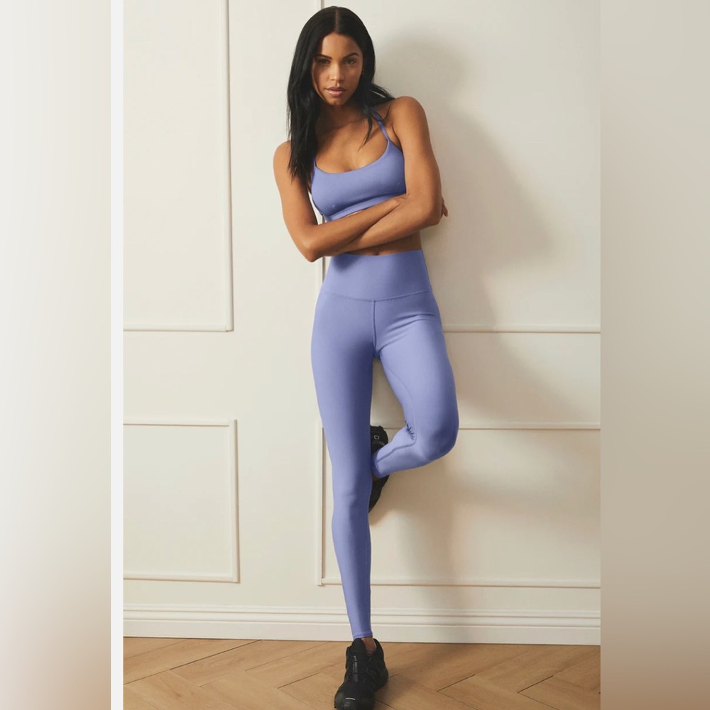 ALO airlift legging in infinity blue